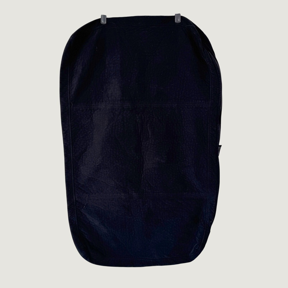 Lovesac‎ Sactionals Cover Black Padded Velvet Suede Replacement 36X21X3